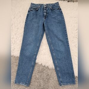 Classic High-Waist Blue Women’s Jeans